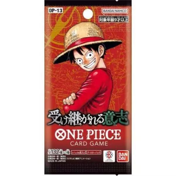  One Piece Card Game Booster Pack OP-13 Carrying On His Will 