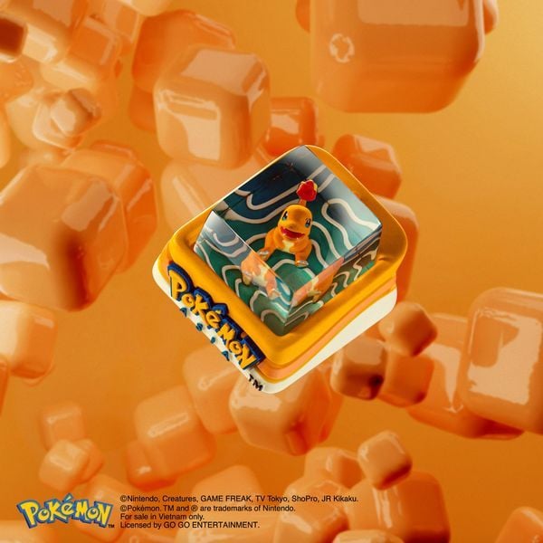 nShop bán Pokemon Artisan Keycap Charmander Hitokage SEM Profile - Dwarf Factory bản quyền chính hãng