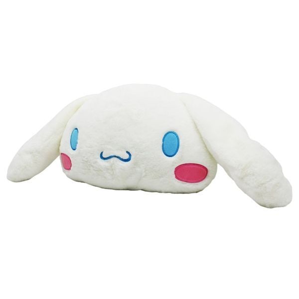 Gối mặt Cinnamoroll dễ thương, mềm mại thích hợp trang trí phòng ngủ, tại nShop