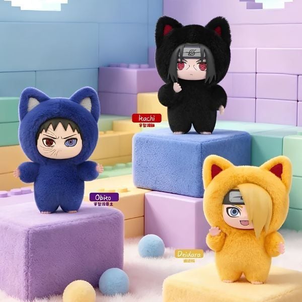  Blind Box Thú Bông Naruto Kitten Land Plush - Eaki CN35 