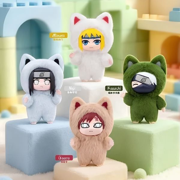  Blind Box Thú Bông Naruto Kitten Land Plush - Eaki CN35 