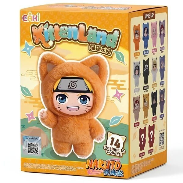 Blind Box Thú Bông Naruto Kitten Land Plush - Eaki CN35 tại nShop, sản phẩm chính hãng