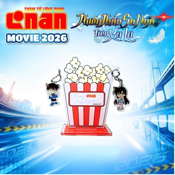  Mô hình acrylic Detective Conan Popcorn 2026 