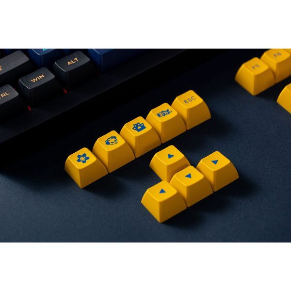  Bàn phím AKKO 5075B Plus Horizon Creamy Yellow Pro Switch / Multi-mode / Led RGB / Hotswap 