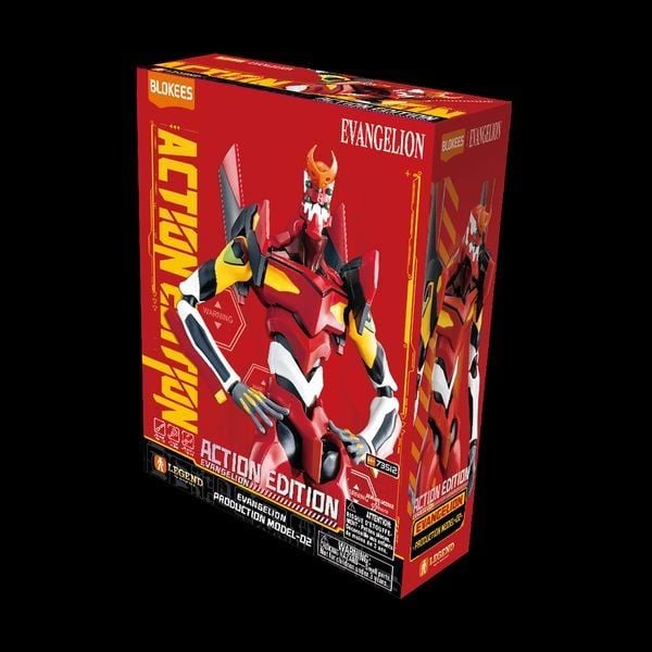 nShop bán model kit Blokees Action Edition Evangelion Production Model 02 Unit bản quyền chính hãng