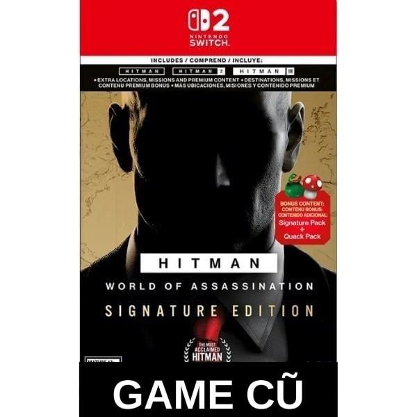  HITMAN World of Assassination - Signature Edition cho Nintendo Switch 2 [SECOND-HAND] 