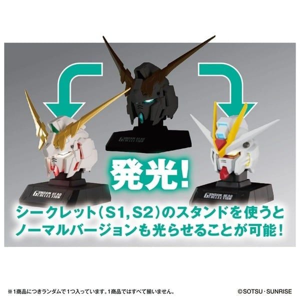 Gundam Head Collection Vol 1 Blind Box 
