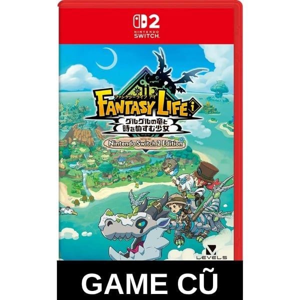 ảnh bìa vuông square thumb 1:1 game Fantasy Life i The Girl Who Steals Time cho Nintendo Switch 2 [Second-hand]