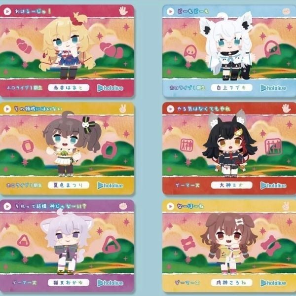  Carddass Hololive Vol.5 - Bộ thẻ sưu tập nhân vật HL-MC05 