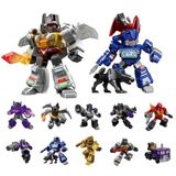  Hộp Mù Blokees Transformers Galaxy Version Defender 03 Heavy Metal War Blind Box 71304 