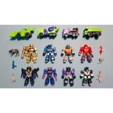  Hộp Mù Blokees Transformers Galaxy Version Defender 03 Heavy Metal War Blind Box 71304 