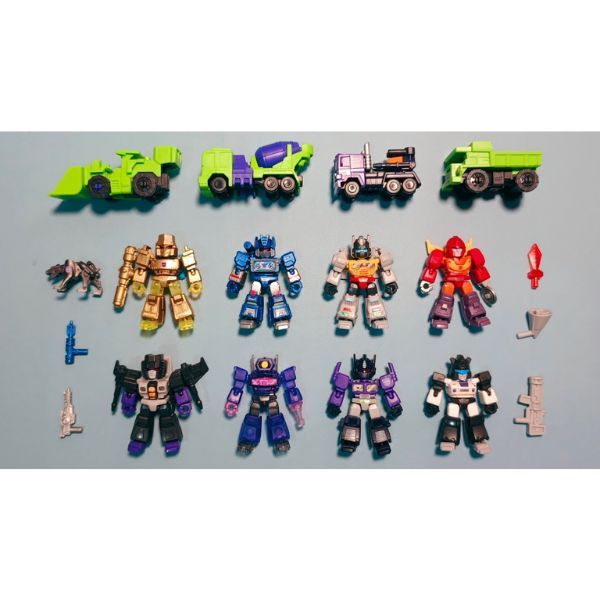  Hộp Mù Blokees Transformers Galaxy Version Defender 03 Heavy Metal War Blind Box 71304 
