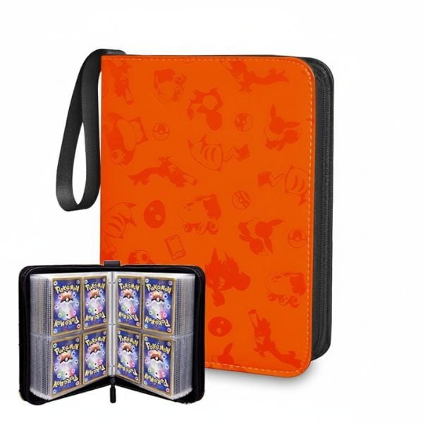  Album Binder đựng bài Pokemon TCG 4 ngăn Pokemon Ẩn Hiện 