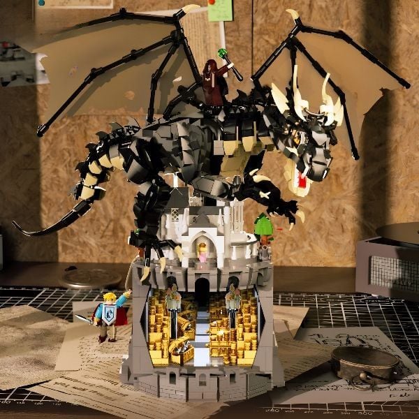 I AM BRICK-30301 - Đồ chơi lắp ráp kho báu bí mật của rồng tại nShop, sản phẩm chính hãng