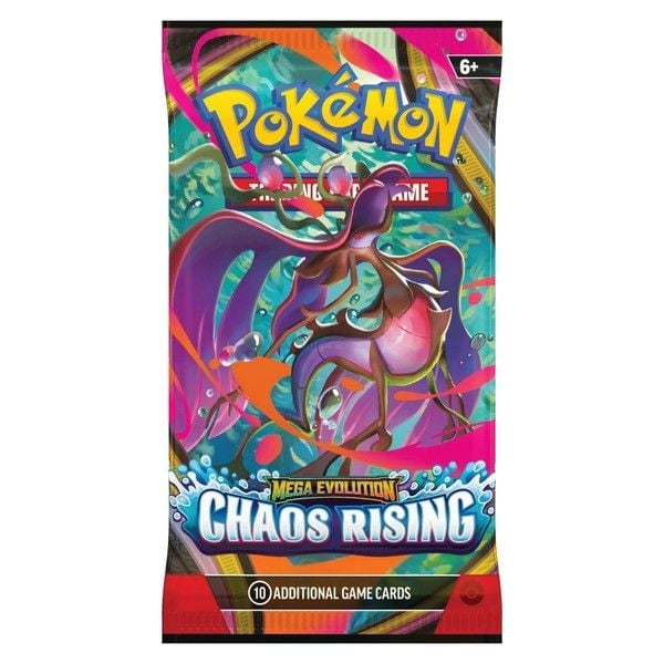  Thẻ bài Pokemon TCG ME04 Mega Evolution Chaos Rising Booster Pack tiếng Anh 