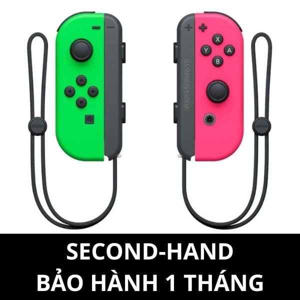  Joy-Con Neon Green + Neon Pink [second-hand] cho Nintendo Switch 
