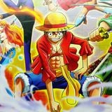  Poster One Piece - Nhóm Mũ Rơm ở Fishman Island 