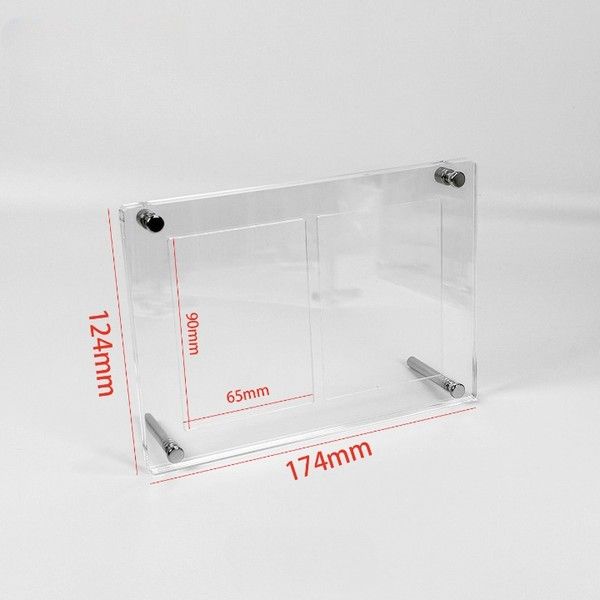nShop bán Khung Trưng Thẻ Bài Vặn Ốc Card Display Case 35PT - 75 PT 1 ô giá tốt chất lượng cao