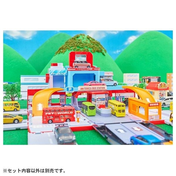  Tomica Vehicle Town Transforming Double-Decker Bus 