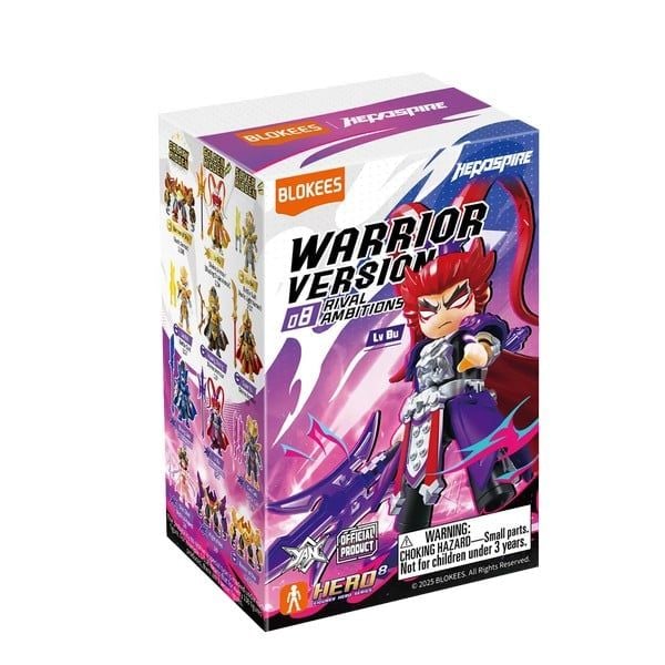  Hộp Mù Blokees HeroSpire Warrior Version WV08 Rival Ambitions 85068 
