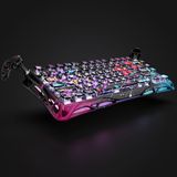  Bàn phím cơ GravaStar Mercury V75 Pro 75% Hall Effect Magnetic Switch Gaming Keyboard - Neon Graffiti 