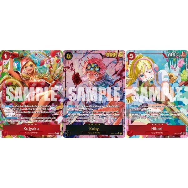  Bài One Piece Card Game Booster Pack OP-11 A Fist of Divine Speed Tiếng Anh 