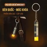  Móc khóa mô hình Minecraft 