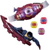  Premium Bandai Kamen Rider Zeztz DX Henshin Belt Lord Invoker & Breakam Breaker Set 