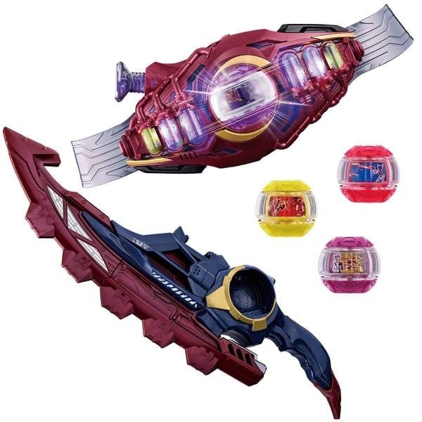  Premium Bandai Kamen Rider Zeztz DX Henshin Belt Lord Invoker & Breakam Breaker Set 