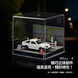  Diorama 1:64 Kèm Hộp Trưng Bày - Bờ Tường Bên Đường 82013 