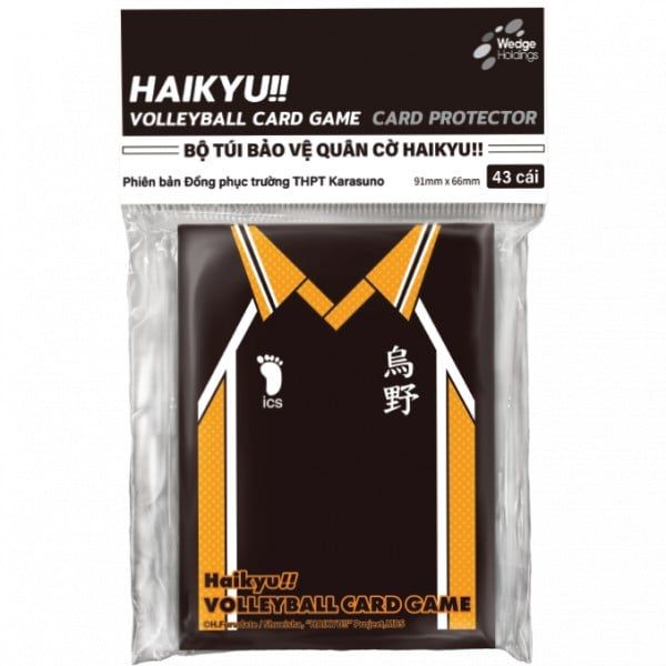  HCP-02 Bộ Túi Bảo Vệ Quân Cờ Haikyu!! Phiên Bản Đồng phục trường THPT Karasuno 
