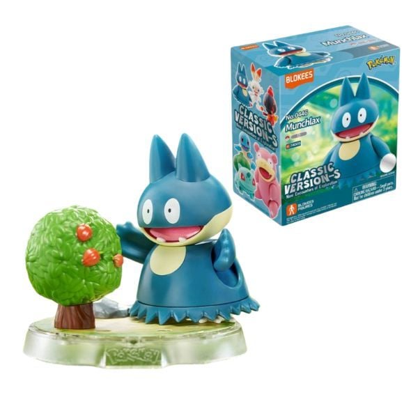  Mô Hình Blokees Pokemon Classic Ver S Munchlax 74009 