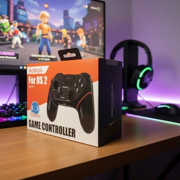  Tay Cầm Game Wireless Controller Transparent Switch 2 PC Mobile Hozkaii HQ-5301 