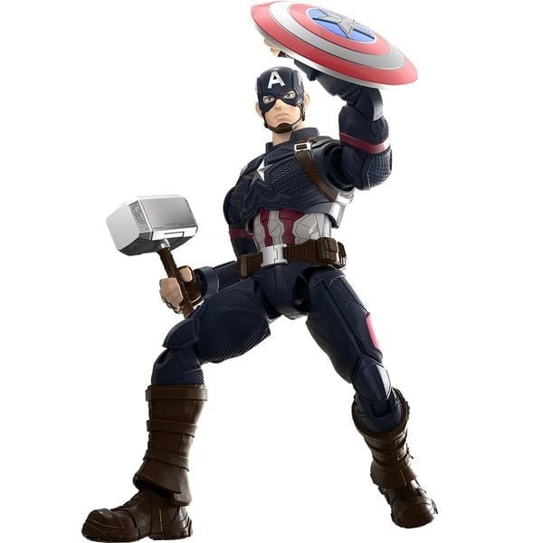  Mô Hình Blokees Marvel Hero Champion Class 03 Captain America 81115 