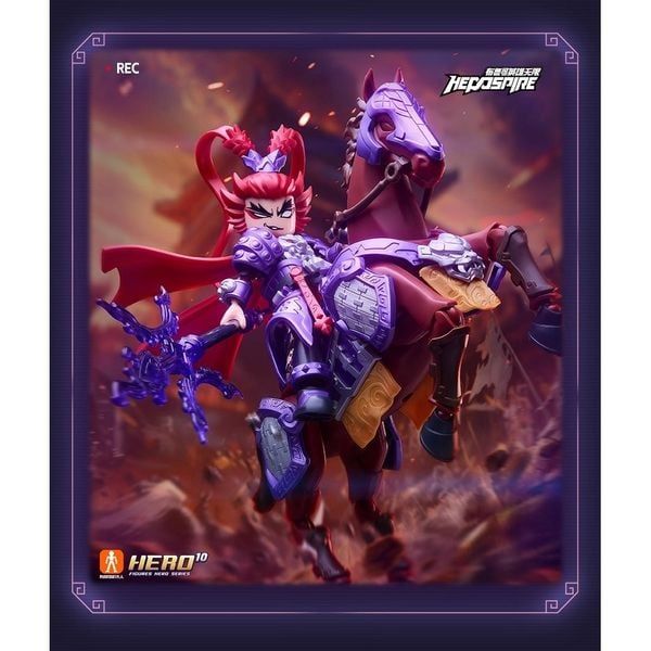  Mô Hình Blokees Herospire Armor Version Ultra Gear Zixiao Armor Red Hare Model Kit 85050 - Xích Thố 