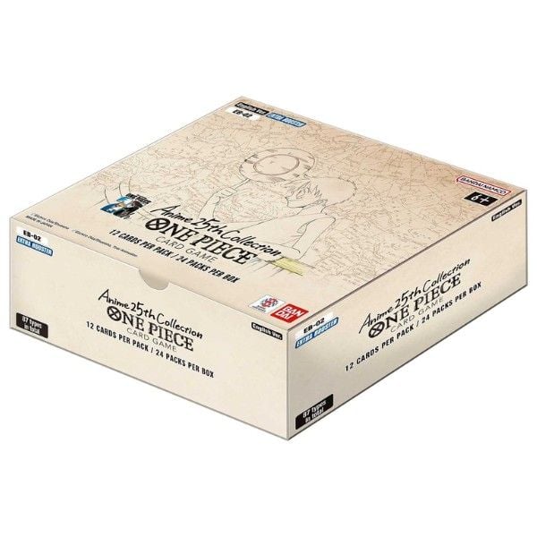  Bài One Piece Card Game Extra Booster EB-02 Anime 25th Collection Tiếng Anh 