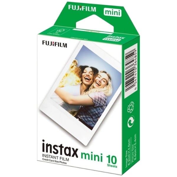  Film Instax Mini Fujifilm - Phim Chụp Ảnh Lấy Liền - White - 10 Tấm 