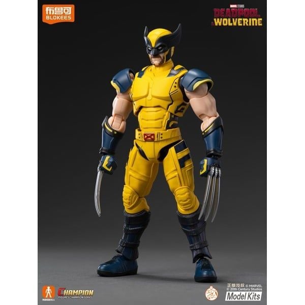  Blokees Figures Marvel Infinity SAGA Champion Class CC05 Wolverine Model Kit 81117 