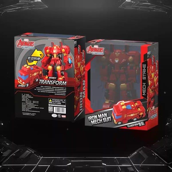  Mô hình Marvel - Transform Car - Iron Man - ZD Toys - ZC19 
