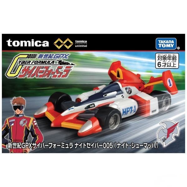 Tomica Premium Unlimited Future GPX Cyber Formula Knight Saber 005 - Knight Schumacher Chính Hãng