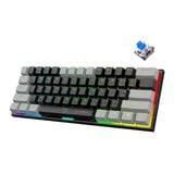  Bàn Phím Cơ Gaming E-YOOSO Z11 RGB USB 60% Mini 61 Phím 