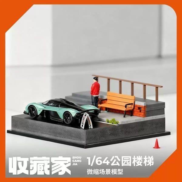 Diorama 1:64 Cầu thang công viên SCJ82019 