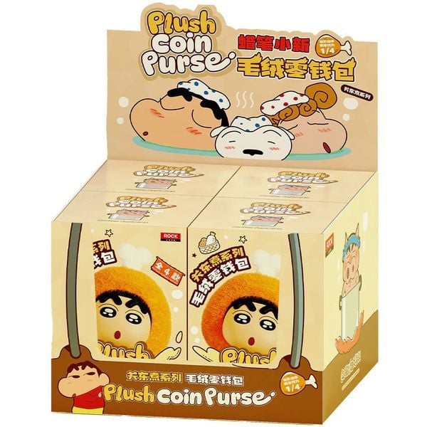 Hộp Mù Ví Nhồi Bông Crayon Shinchan Kanto Oden Blind Box món quà thú vị cho mọi lứa tuổi