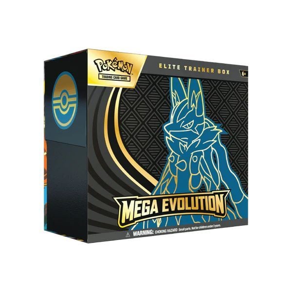  Thẻ bài Pokemon TCG ME01 Mega Evolution Elite Trainer Box Mega Lucario tiếng Anh 