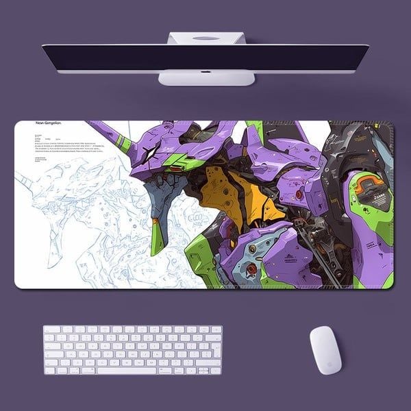  Lót chuột gaming mecha Neon Genesis Evangelion khổ lớn 