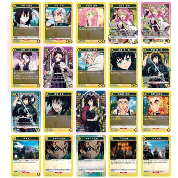  Bài Union Arena TCG UA05BT Demon Slayer Kimetsu no Yaiba Booster Pack 