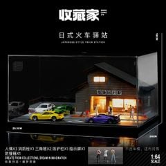 Diorama 1:64 Sân ga Nhật Bản SCJ82027-A