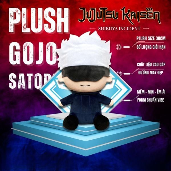 Gấu bông Jujutsu Kaisen Gojo đang bán tại nShop, sản phẩm chính hãng