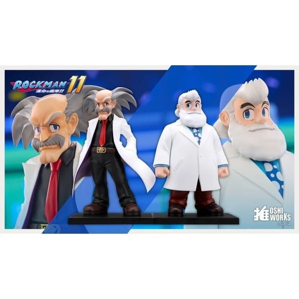  Dr. Willy & Dr. Light Mega Man Oshi Works - Kotobukiya GP027 