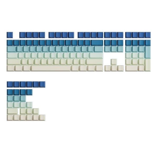  Bộ Keycap bàn phím cơ Veekos Iris Gradient 135 nút / Cherry Profile / Side-Printed 